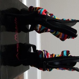Black heels